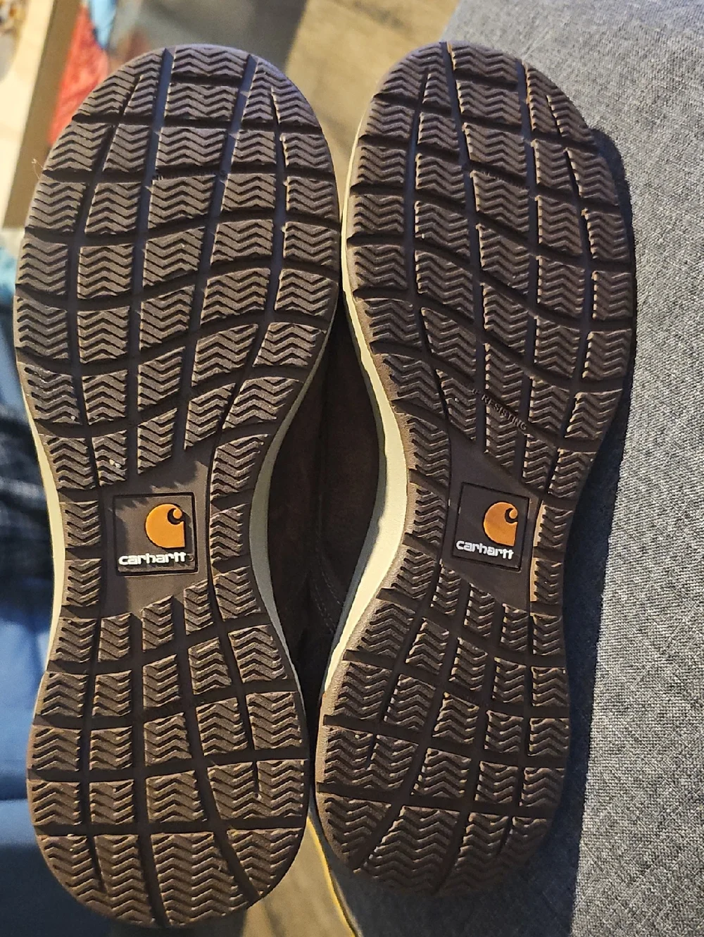 Carhartt Brown Boots Lace-Up Casual Outdoor Style Size 12 Men Work